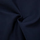 Tissu Sergé de Coton et Polyester 240g/m2 | Bleu Marine