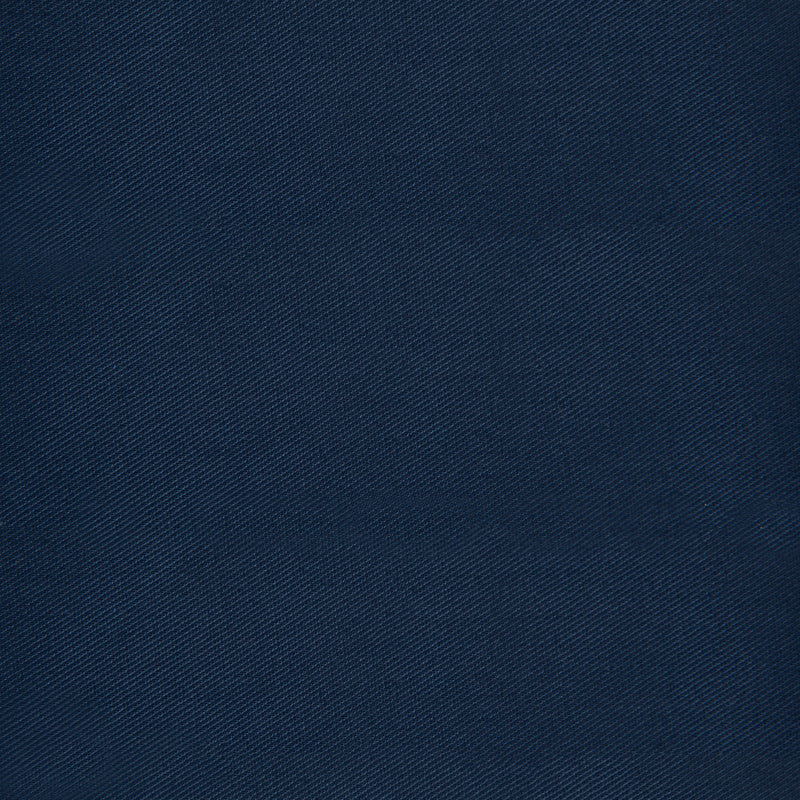 Twill en polyester et en coton 200g / m2 | Gabardine bleue