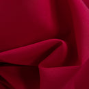 Tecido minimate barato 100 porcento poliester vermelho