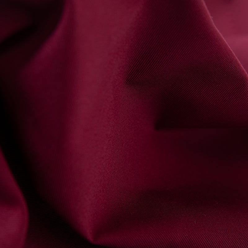Polyester en katoen twill 200 g/m2 | Rode Bordeaux