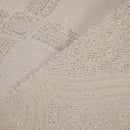 Gloeiende stof voor tafelkleden - Lurex Silver Losango