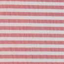 Tecido às Riscas Brancas para Calções de Banho | Bordeaux - texland