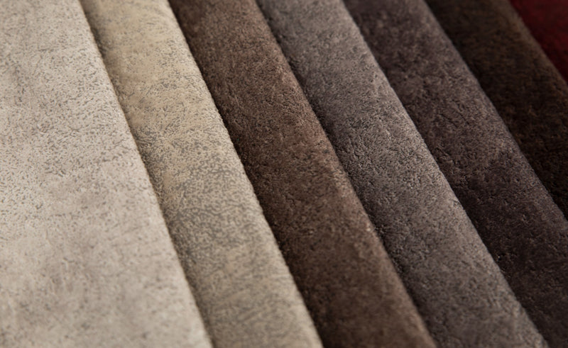 Fluweelachtige stof voor bekleding - olpo | Nertsen bruin